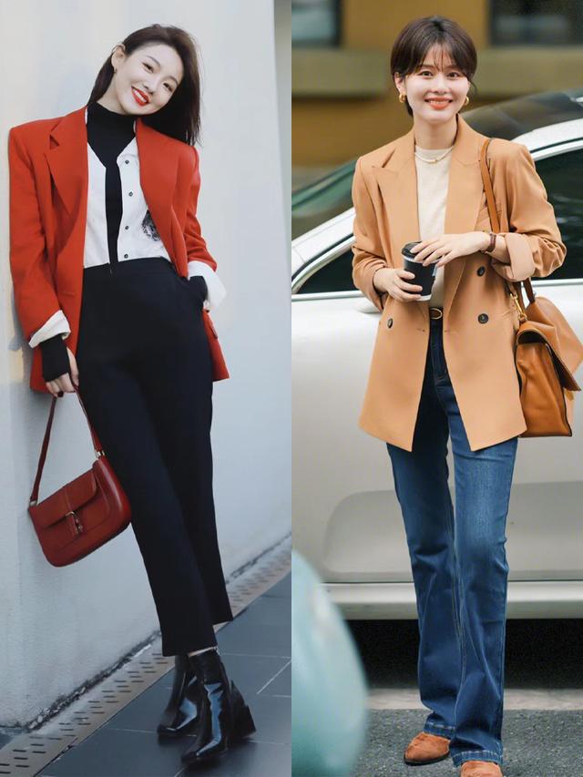 时髦西装穿搭攻略告别严肃造型！AG真人旗舰厅职场女性必看：(图2)
